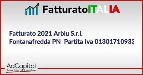 Fatturato 2021 Casagrande S.p.a. Fontanafredda (PN) .